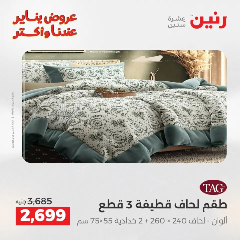 Raneen Egypt Offers Monday 12 January Furniture and textile offers - Page 9