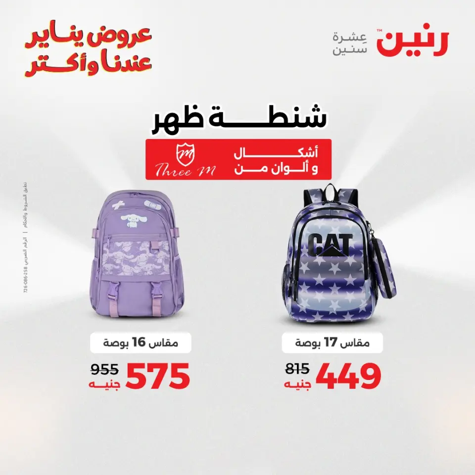Raneen Egypt Offers from 13 to 14 January 2026 Offers on bags, carpets and toys - Page 8