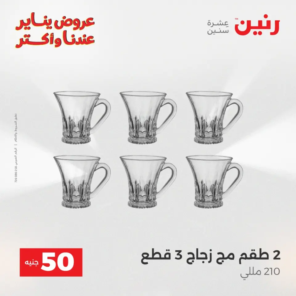 Raneen Egypt Offers from 13 to 14 January 2026 The 50 EGP Offer - Page 20