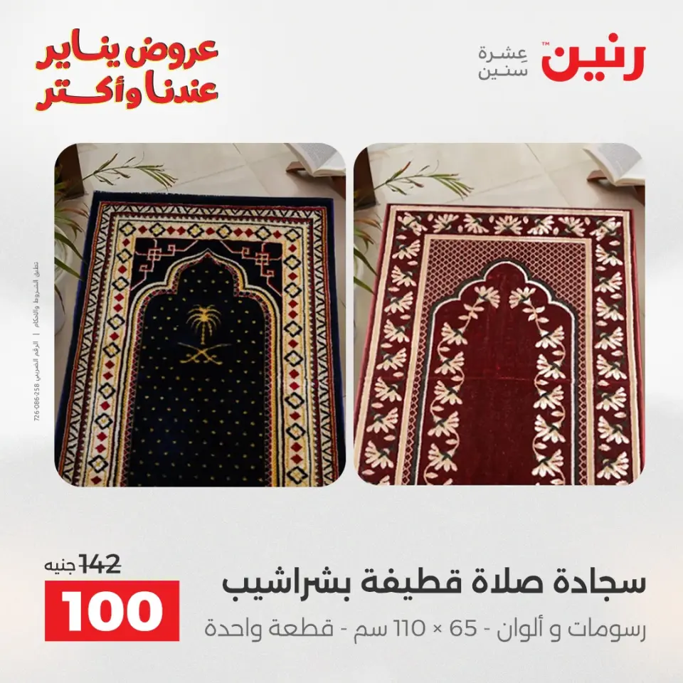 Raneen Egypt Offers Wednesday 14 January Furniture and textile offers - Page 28