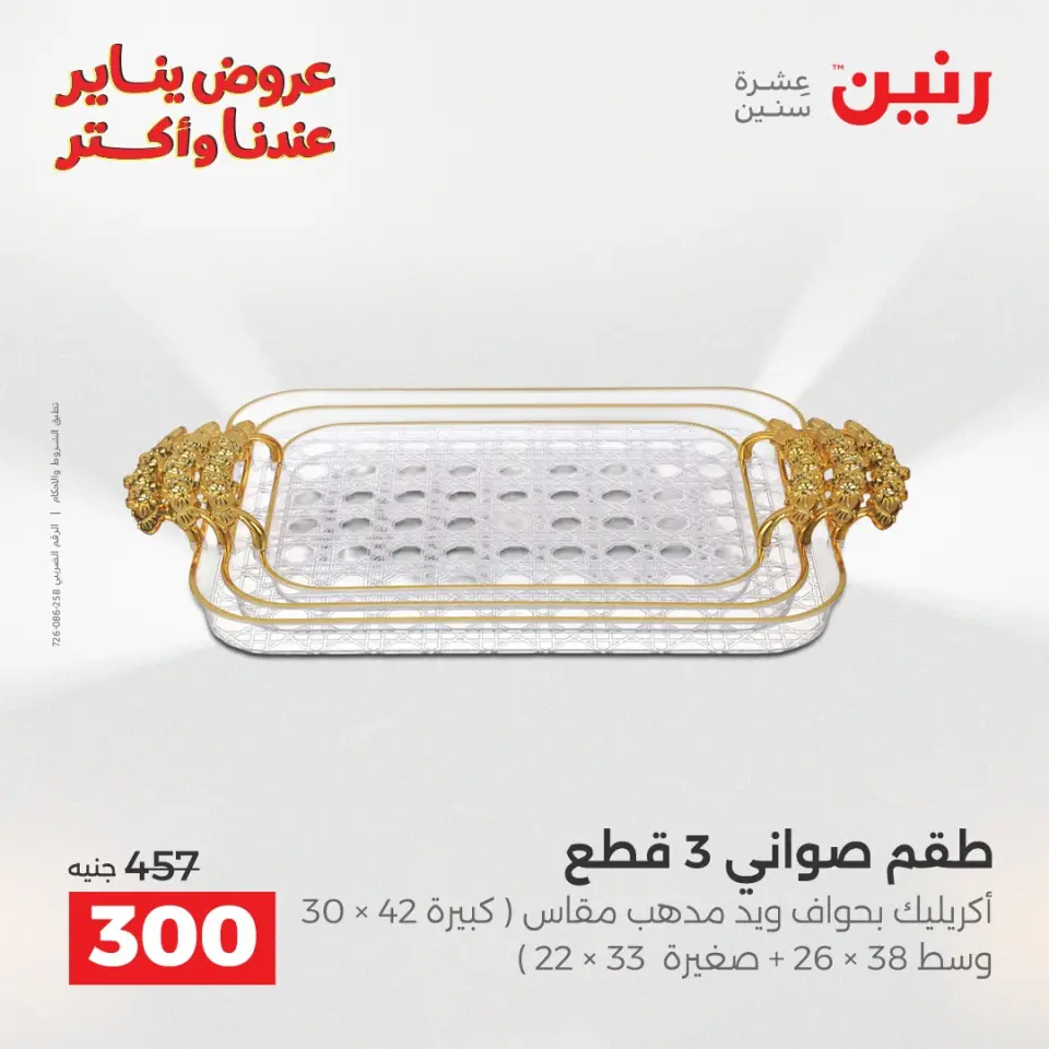 Raneen Egypt Offers from 15 to 17 January 2026 Decorative pieces offers - Page 3