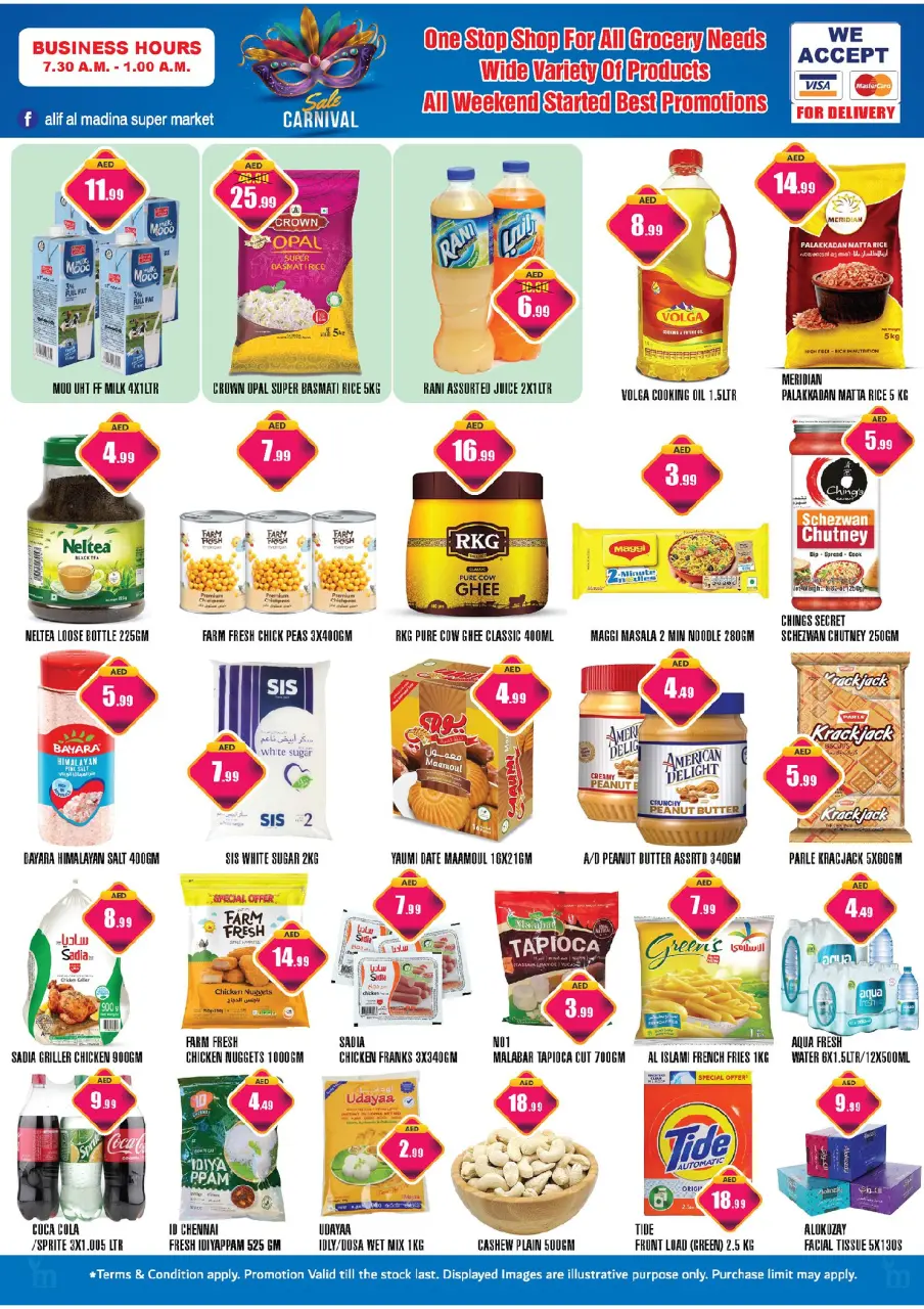 Ofertas de ALIF Al Madina Emiratos Árabes Unidos de 16 a 18 enero 2026 Catálogo Festival - Página 3