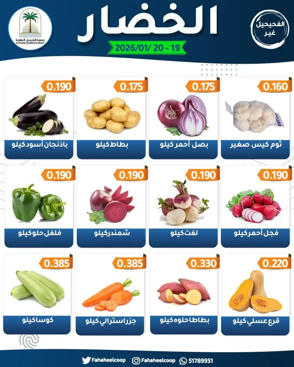 Ofertas de cooperativa fahaheel Kuwait de 19 a 20 enero 2026 Ofertas del Festival de Frutas y Verduras - Página 3