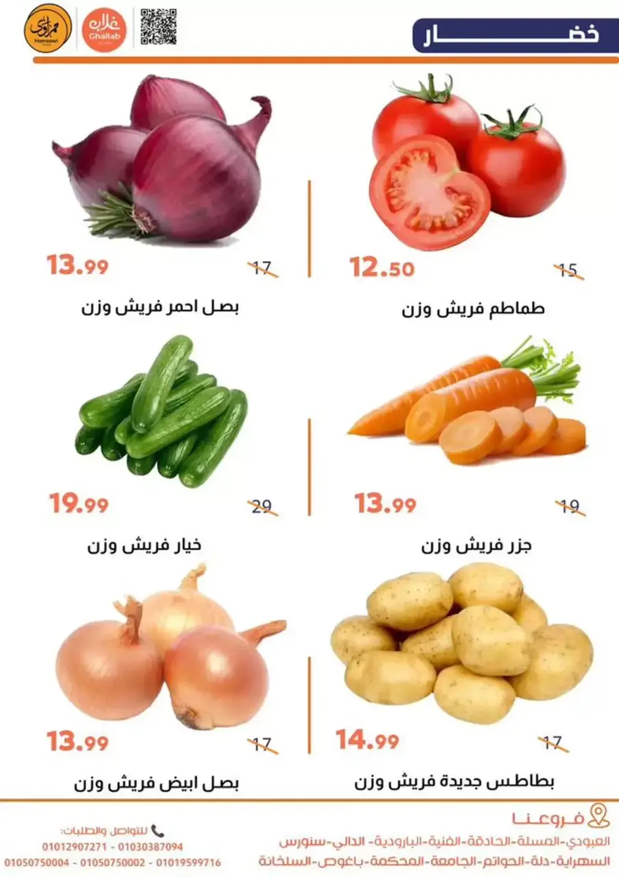 Ghallab Markets Egypt Offers from 19 to 20 January 2026 Vegetable and fruit offers - Page 5