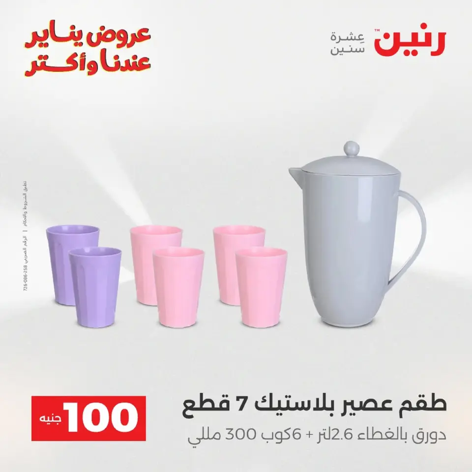 Raneen Egypt Offers from 20 to 21 January 2026 The 100 EGP Offer - Page 217