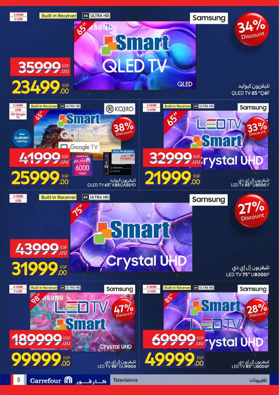 Carrefour Egypt Offers from 19 to 25 January 2026 Appliance Deals - Page 38