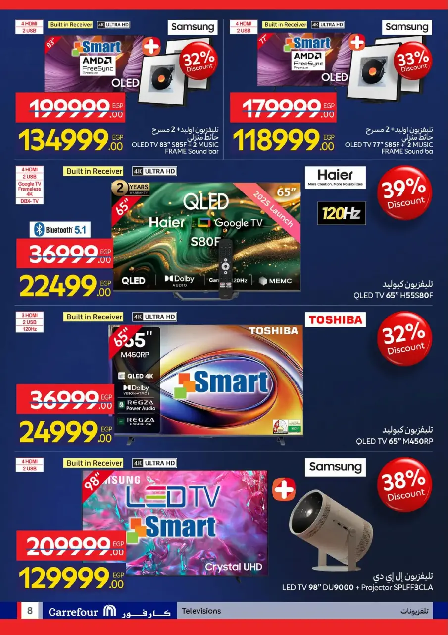 Carrefour Egypt Offers from 19 to 25 January 2026 Appliance Deals - Page 44