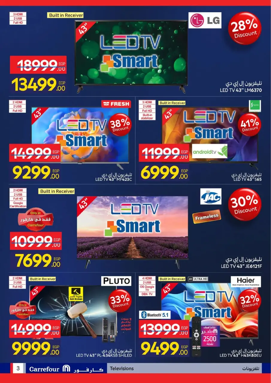 Carrefour Egypt Offers from 19 to 25 January 2026 Appliance Deals - Page 3