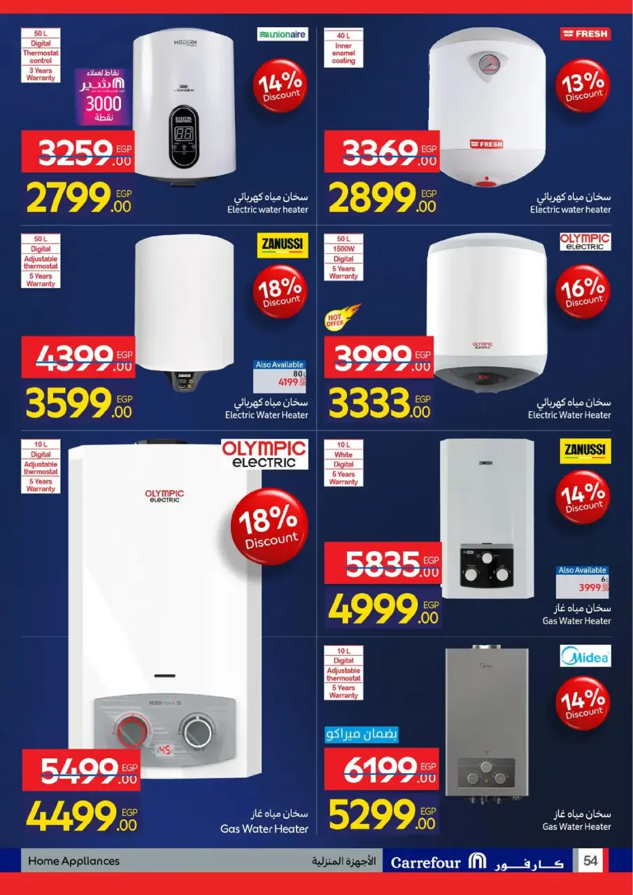 Carrefour Egypt Offers from 19 to 25 January 2026 Appliance Deals - Page 79