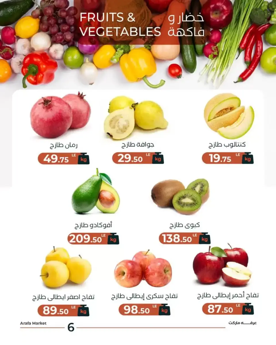 Ofertas de Mercado de Arafa Egipto martes 20 enero Oferta de frutas y verduras - Página 7