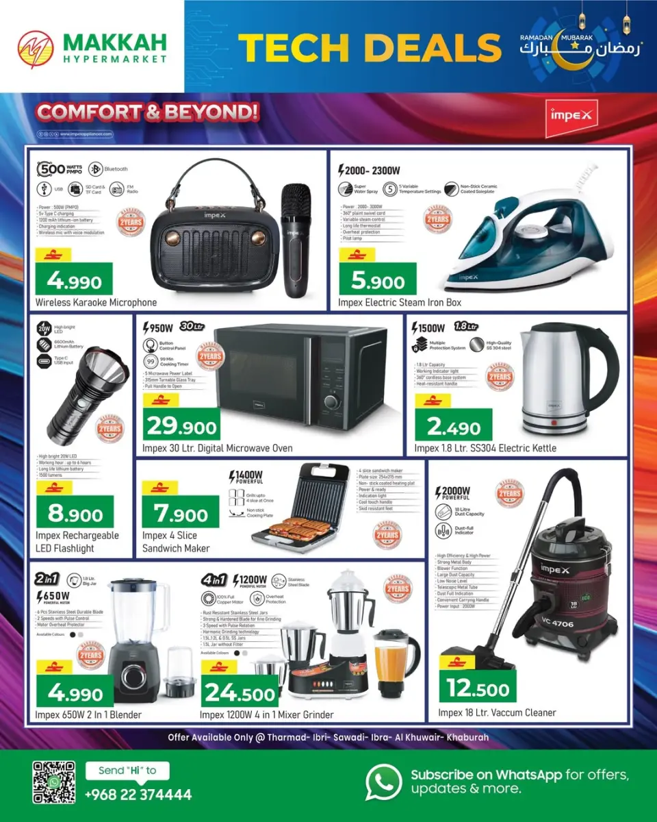 Ofertas de Hipermercado Makkah Oman de 20 enero a 4 febrero 2026 Ofertas de digitales - Página 6
