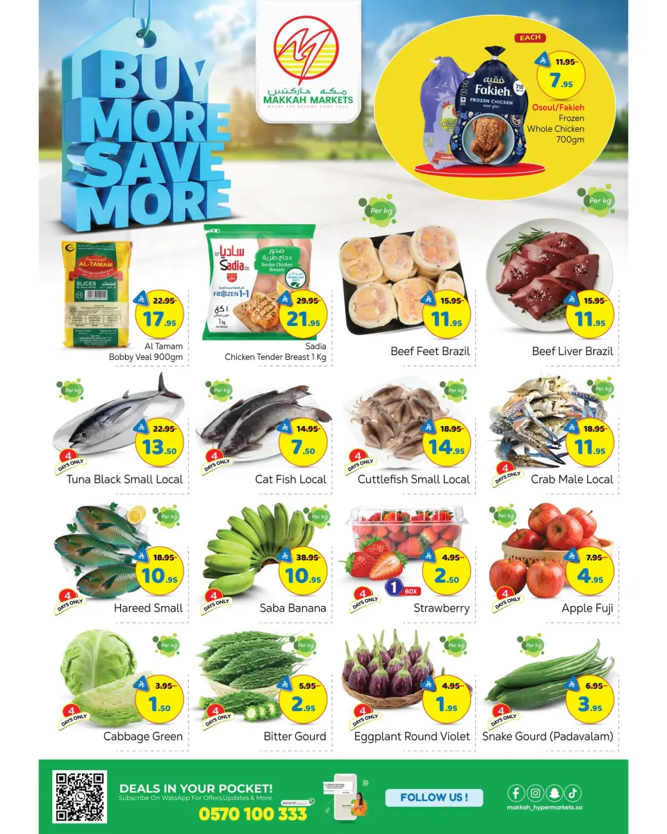 Ofertas de Hipermercado Makkah  Malaz  de 21 a 27 enero Compre más ahorre más - Página 4