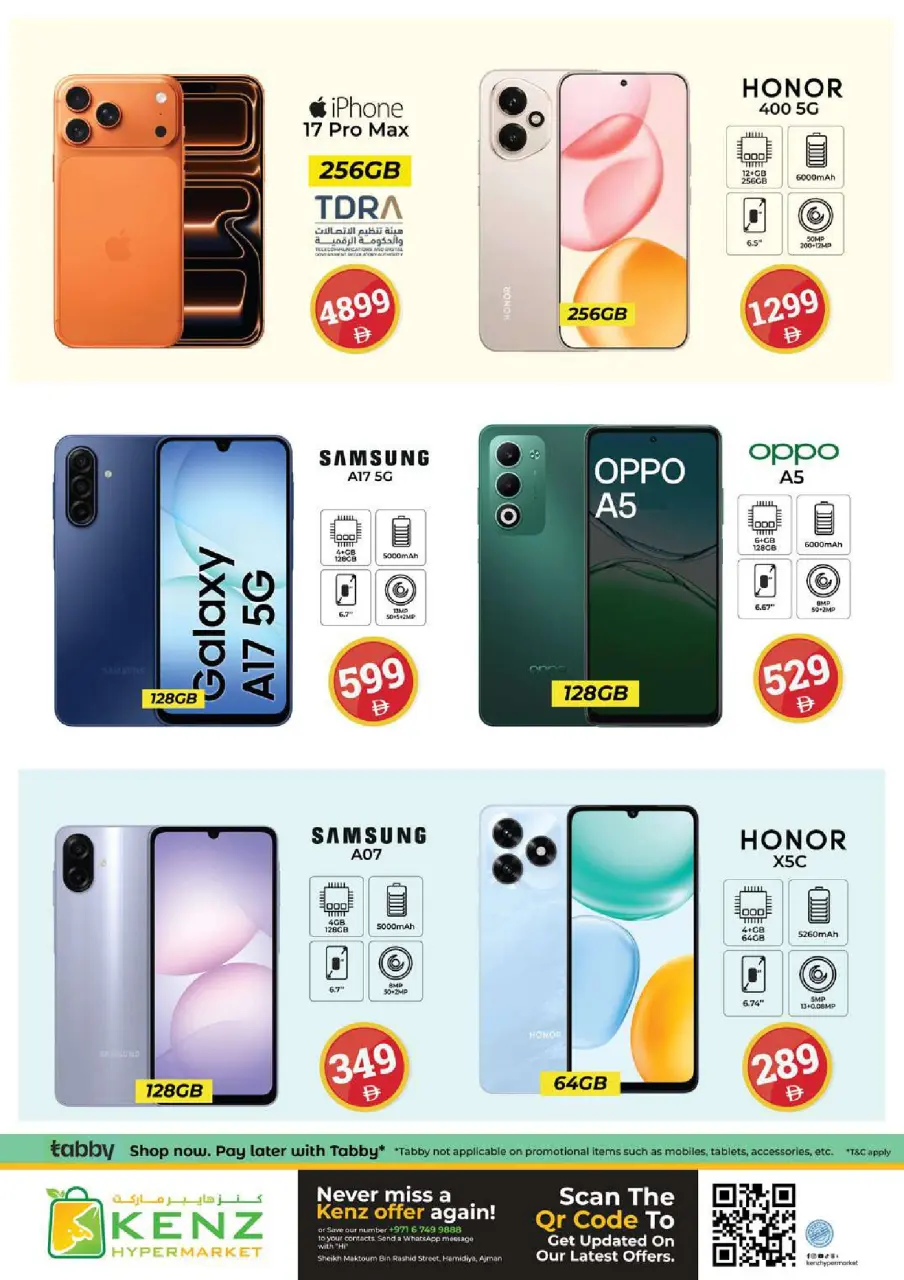 Ofertas de Hiper Kenz Emiratos Árabes Unidos de 22 a 25 enero 2026 Ofertas con Cifras Locas - Página 36