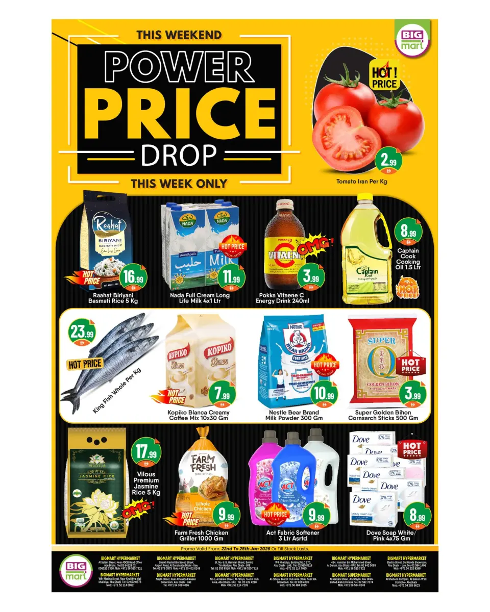 BIGmart UAE Offers from 22 to 25 January 2026 Price reduction offers - BIGmart - UAE - 22 January 2026 – 25 January 2026 - Page 13