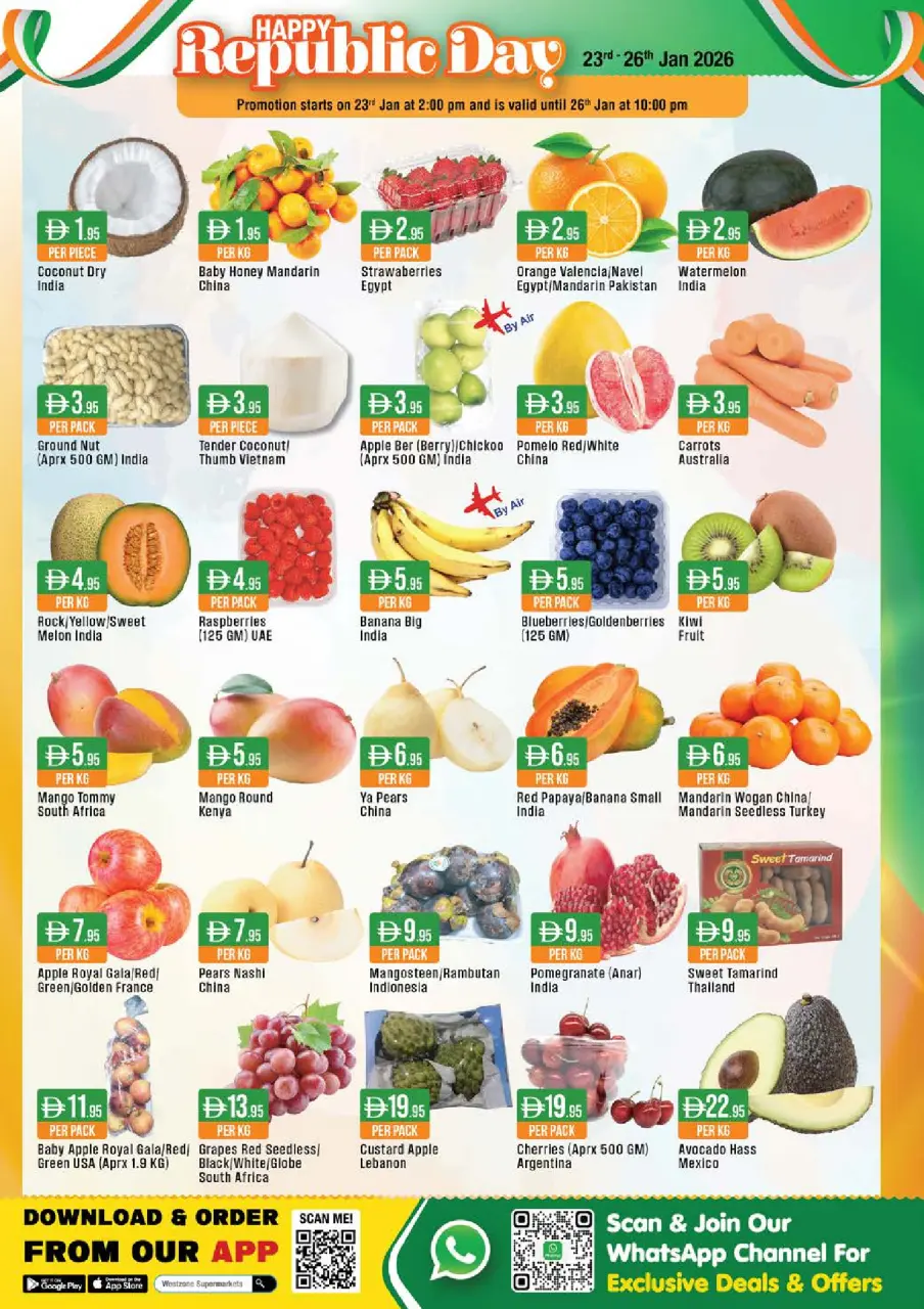 Ofertas de supermercado West Zone Emiratos Árabes Unidos de 23 enero a 1 febrero 2026 Ofertas del Feliz Día de la República - supermercado West Zone - Emiratos Árabes Unidos - 23 enero 2026 – 1 febrero 2026 - Página 16