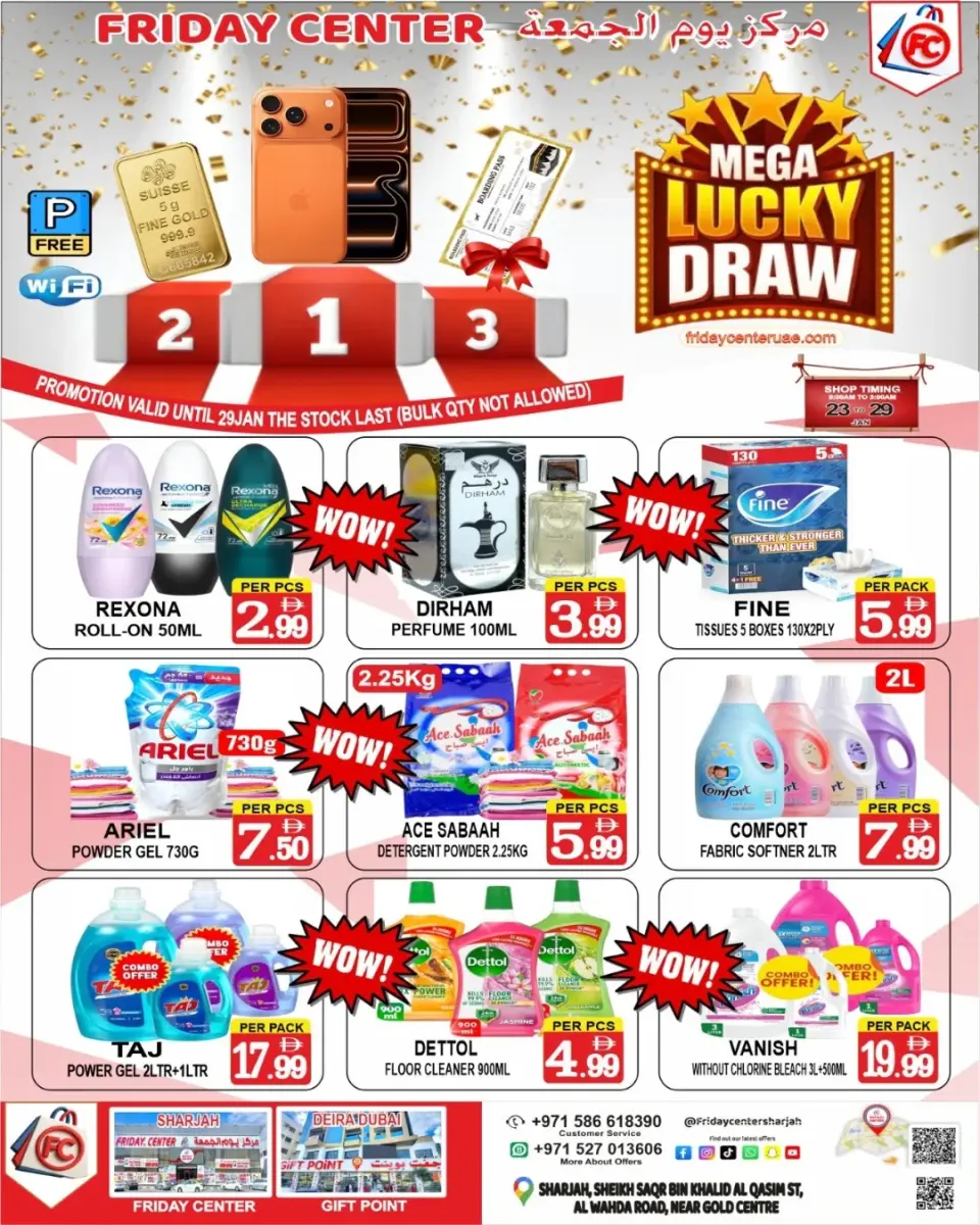 Ofertas de Centro del viernes Emiratos Árabes Unidos de 23 a 29 enero 2026 Ofertas de Mega Sorteo - Centro del viernes - Emiratos Árabes Unidos - 23 enero 2026 – 29 enero 2026 - Página 3