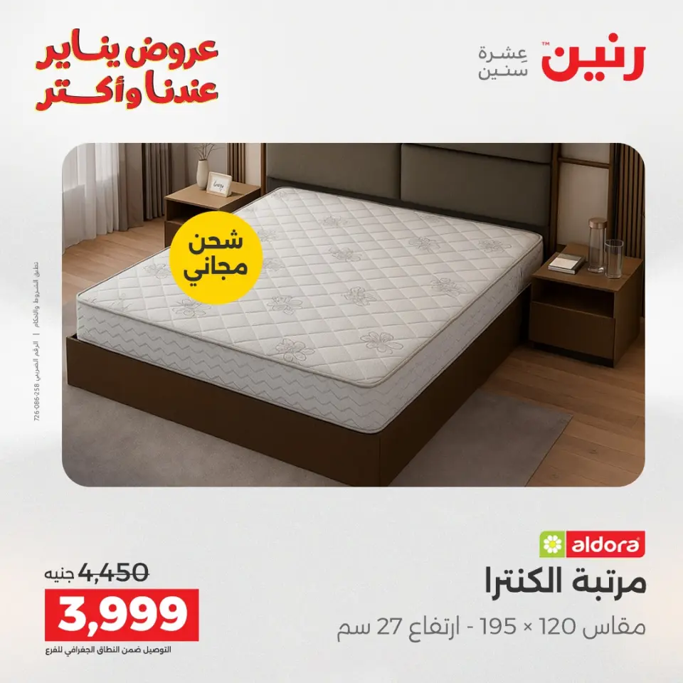 Raneen Egypt Offers Monday 26 January Furniture and textile offers - Page 23