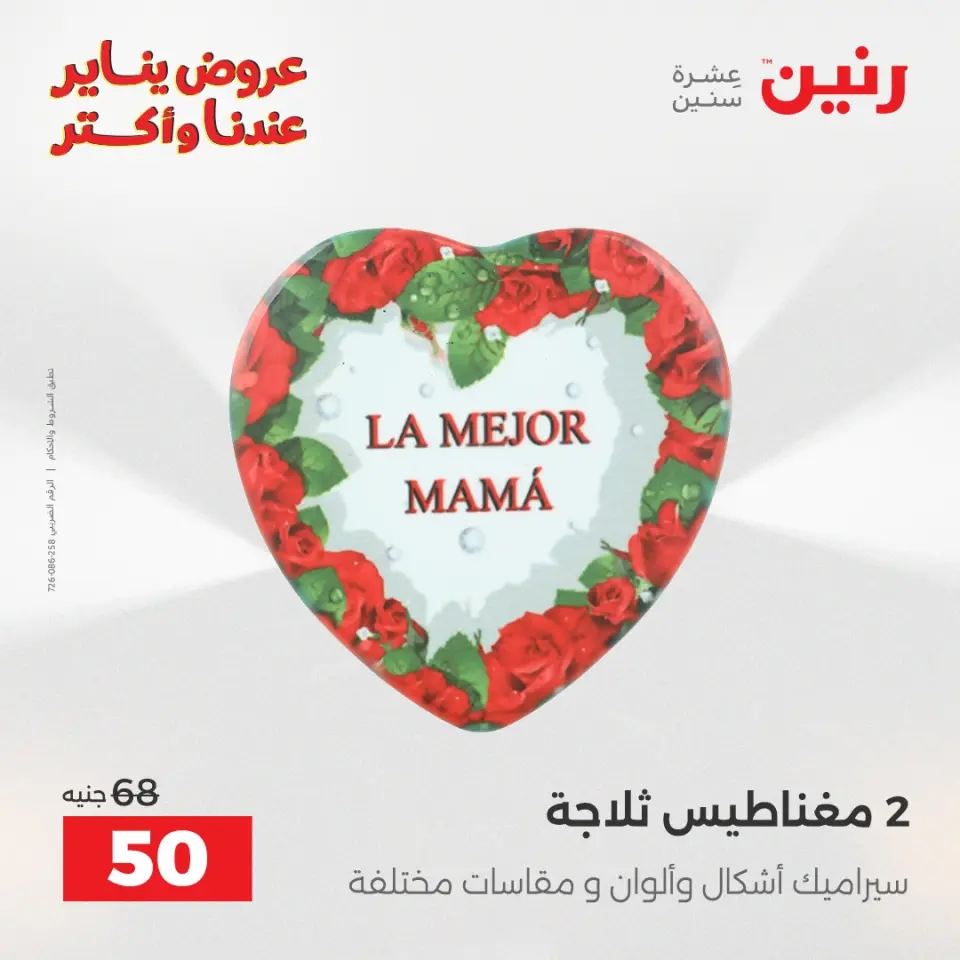 Raneen Egypt Offers from 25 to 26 January 2026 Decorative pieces offers - Page 42