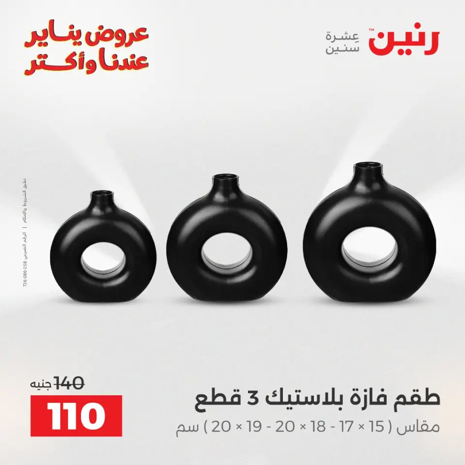 Raneen Egypt Offers from 27 to 28 January 2026 Decorative pieces offers - Page 27