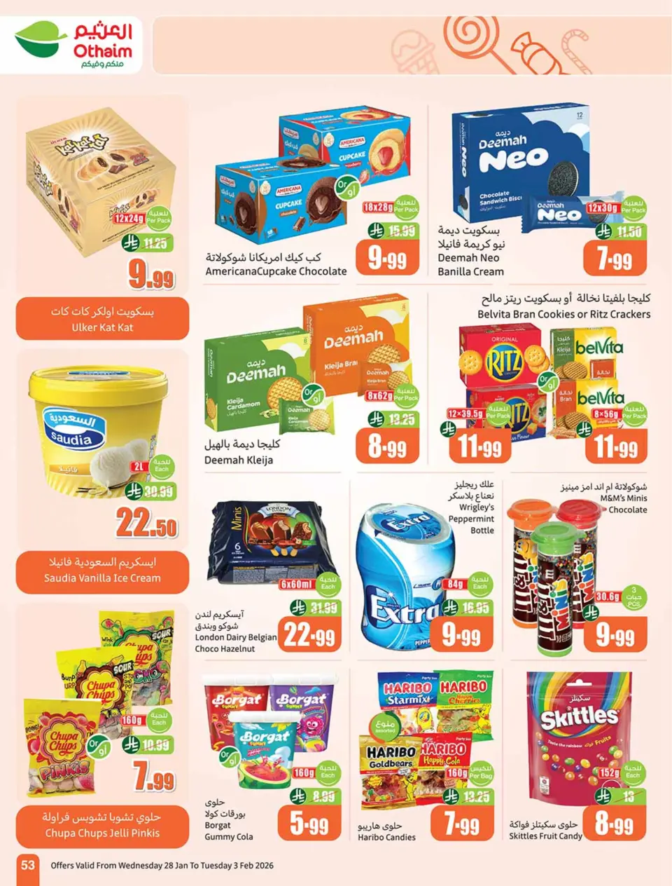 Ofertas de Mercados Othaim Arabia Saudita de 28 enero a 3 febrero 2026 Descuentos directos - Página 53