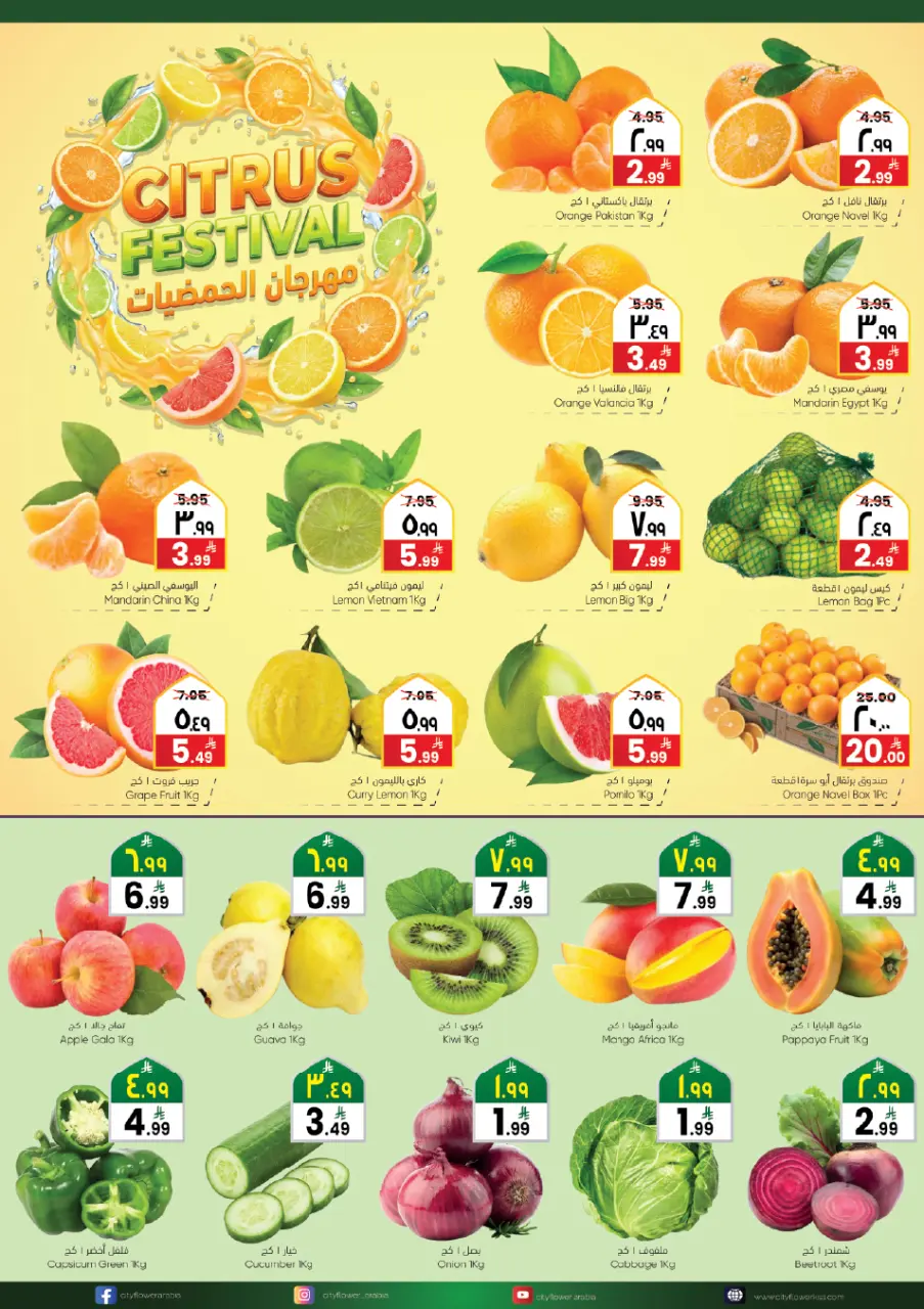 City flower  Hail  Offers from 28 January to 2 February Ramadan Market Offers - Page 14