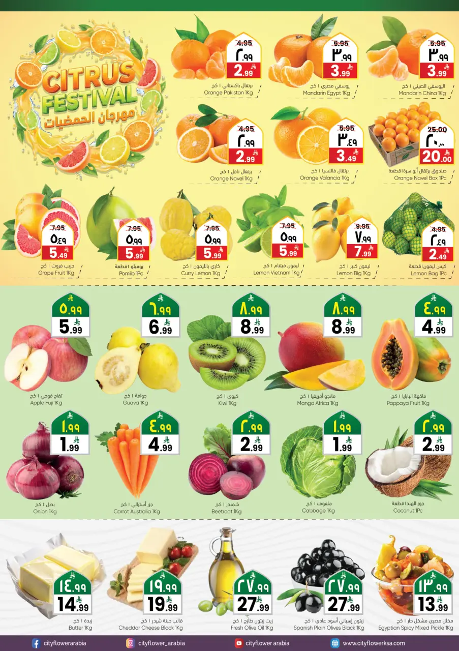 City flower  Sakaka  Offers from 28 January to 2 February Ramadan Market Offers - Page 15
