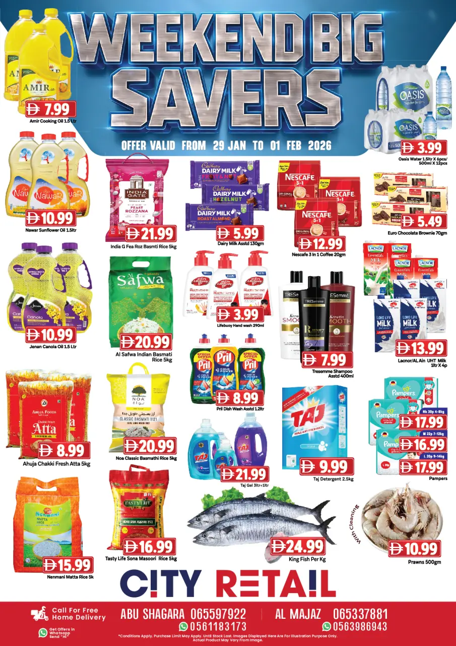 Ofertas de City Retail Emiratos Árabes Unidos de 29 enero a 1 febrero 2026 Ofertas de fin de semana - Página 2