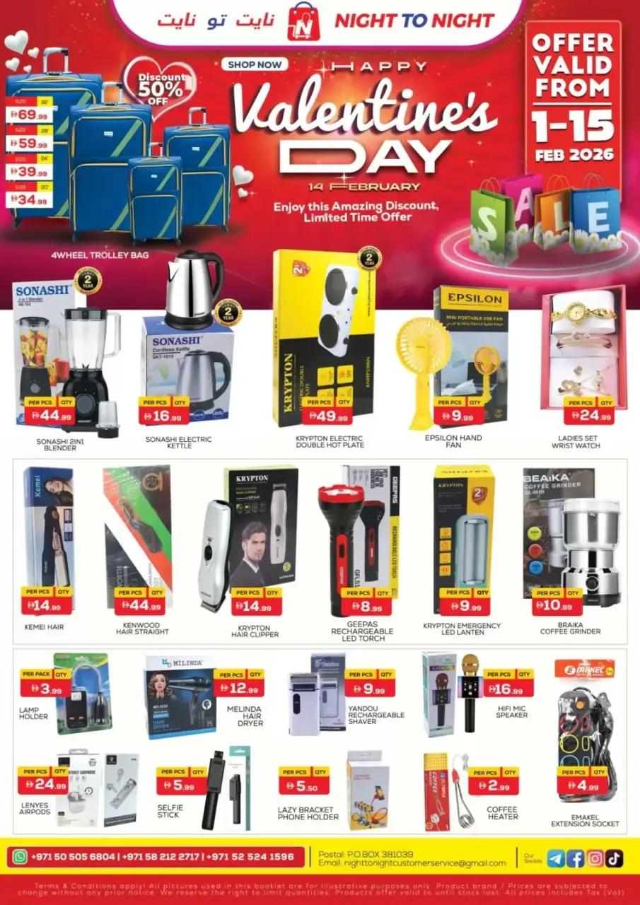Ofertas de Night to Night  Dubai  de 1 a 15 febrero Ofertas de San Valentín - Página 8