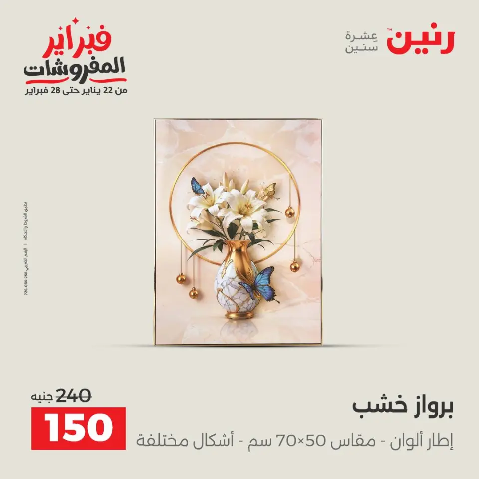 Raneen Egypt Offers from 3 to 4 February 2026 Decorative pieces offers - Page 7