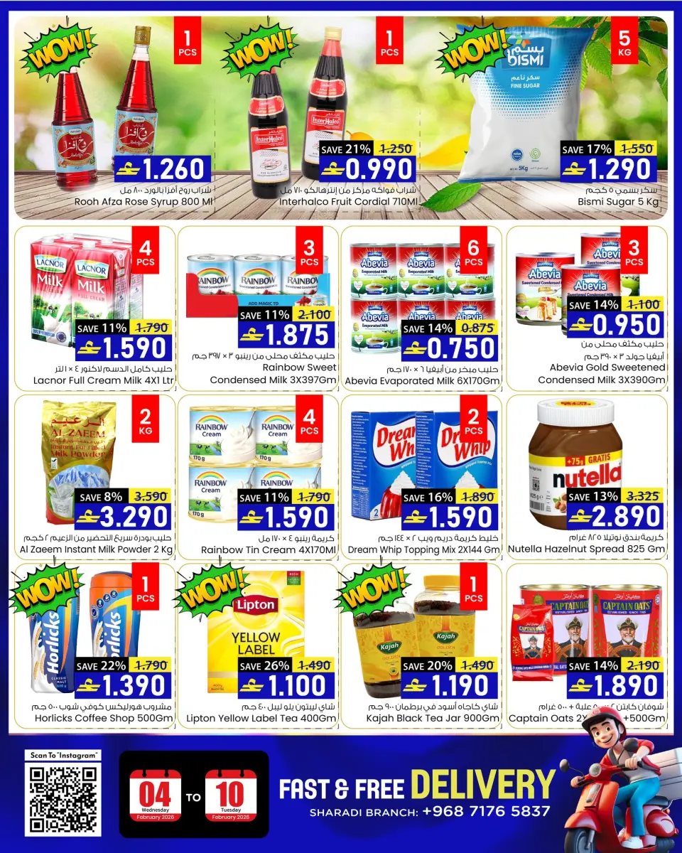 Ofertas de Hipermercado Noor Oman de 4 a 10 febrero 2026 Ofertas divertidas para el Ramadán - Página 8