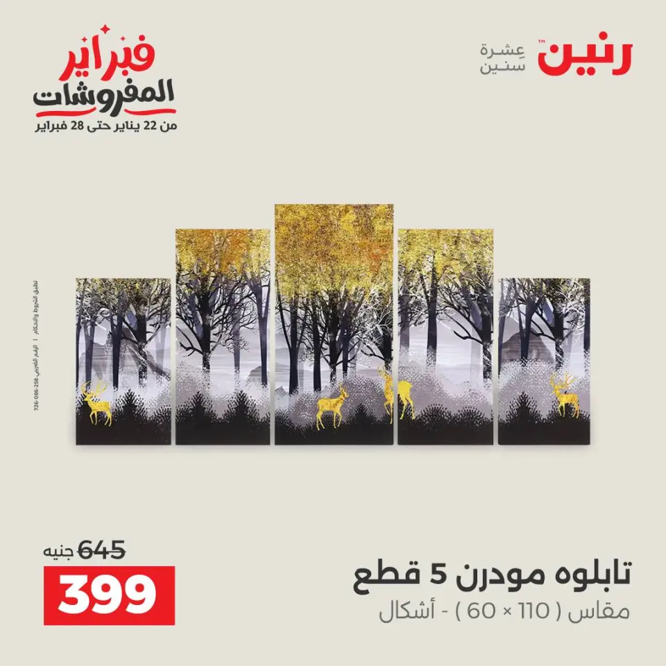 Raneen Egypt Offers from 5 to 7 February 2026 Decorative pieces offers - Page 7
