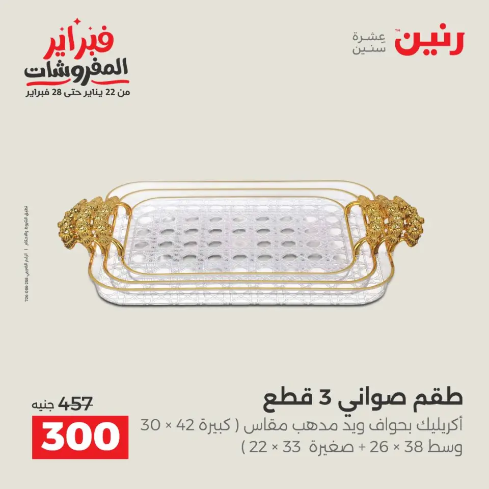 Raneen Egypt Offers from 8 to 9 February 2026 Decorative pieces offers - Page 19