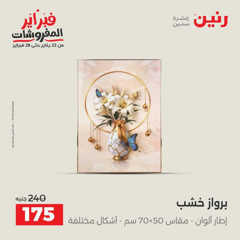 Raneen Egypt Offers from 8 to 9 February 2026 Decorative pieces offers - Page 10