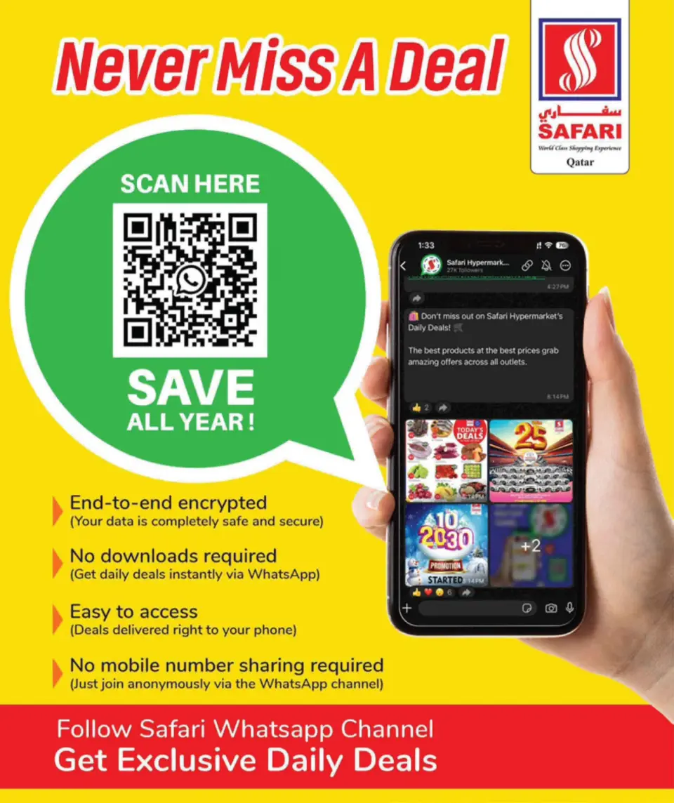 Safari hypermarket Qatar Offers from 15 to 24 February 2026 Ramadan Kareem Offers - Page 42