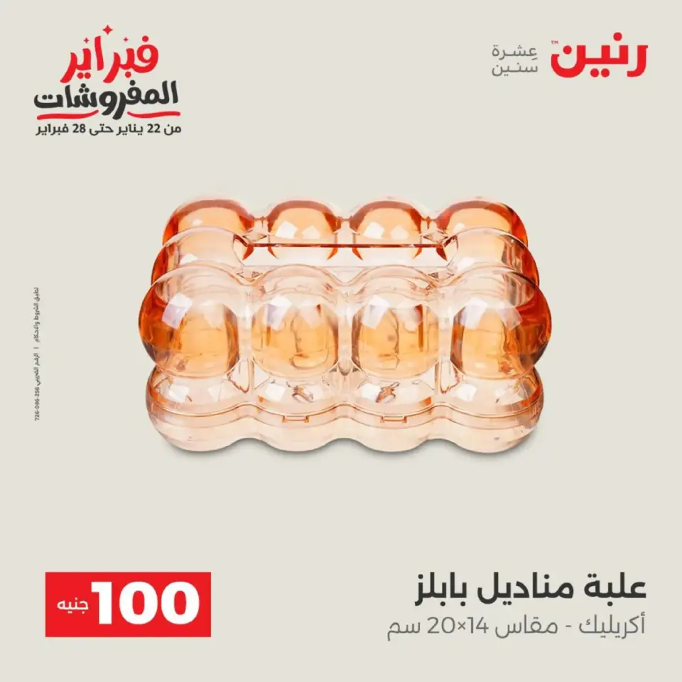 Raneen Egypt Offers from 17 to 18 February 2026 The 100 EGP Offer - Page 48