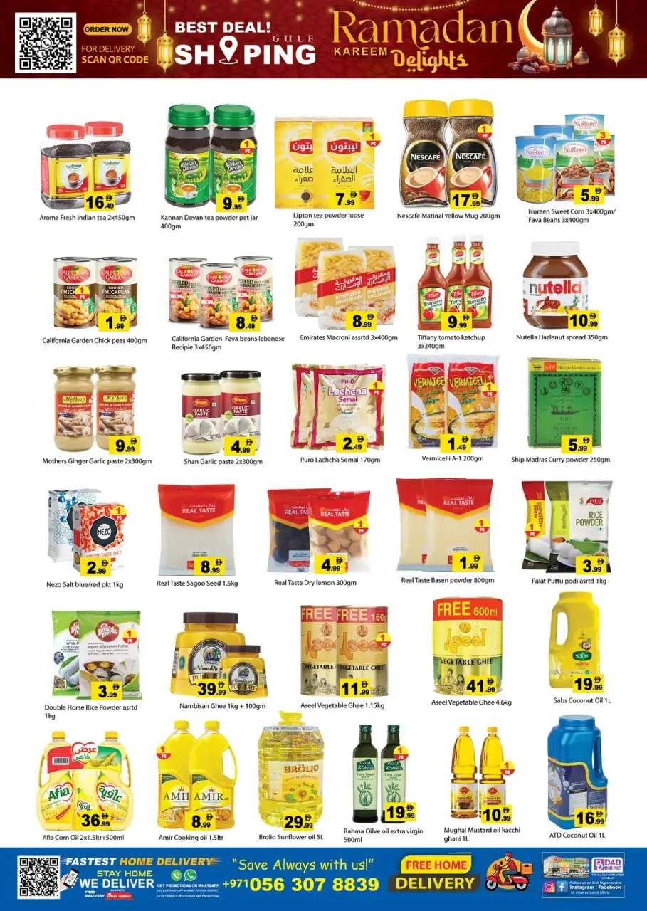 Offres Hypermarché Gulf  Ras Al Khaimah  de 18 à 22 février Offres Ramadan Kareem - Hypermarché Gulf - Émirats arabes unis - 18 fevrier 2026 – 22 fevrier 2026 - Page 9