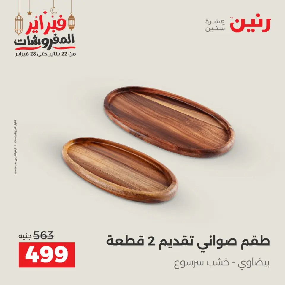 Raneen Egypt Offers from 24 to 25 February 2026 Decorative pieces offers - Page 23