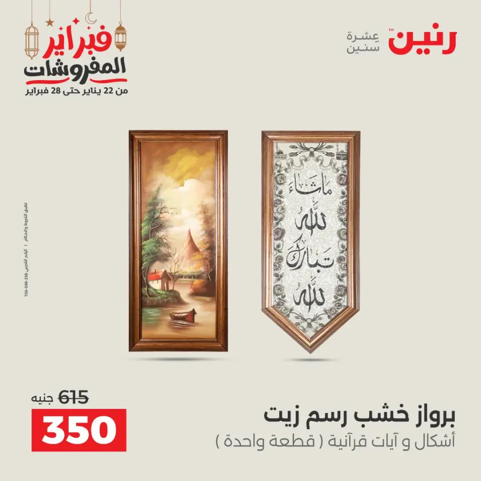 Raneen Egypt Offers from 24 to 25 February 2026 Decorative pieces offers - Page 7