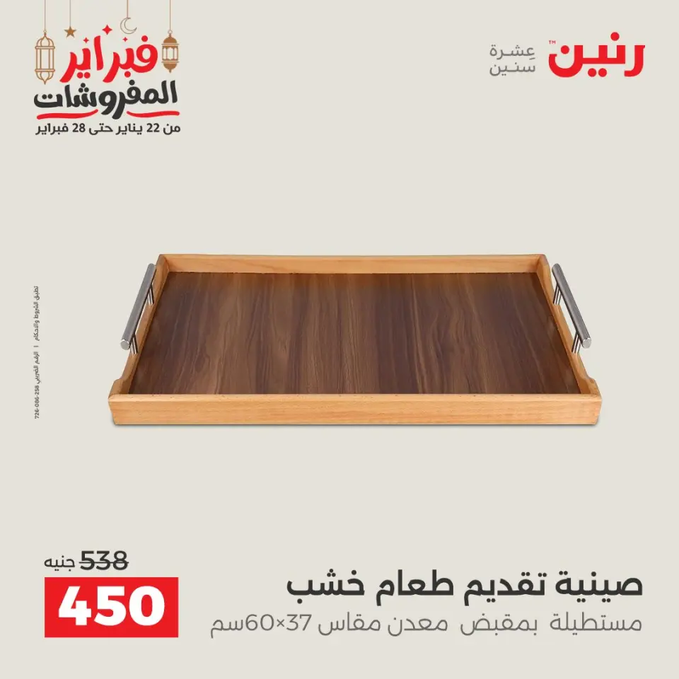 Raneen Egypt Offers from 24 to 25 February 2026 Decorative pieces offers - Page 24