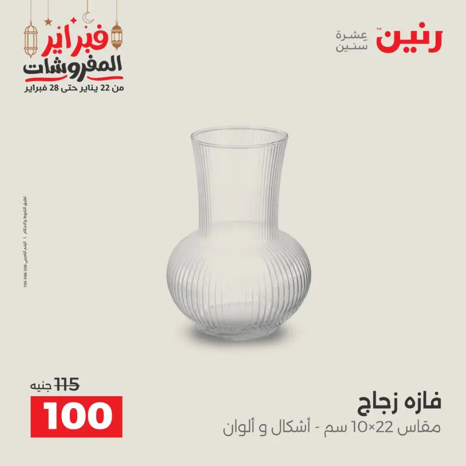 Raneen Egypt Offers from 24 to 25 February 2026 Decorative pieces offers - Page 31