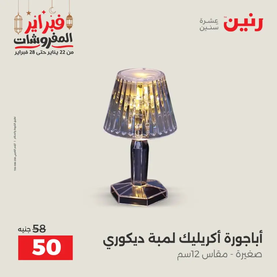 Raneen Egypt Offers from 24 to 25 February 2026 Decorative pieces offers - Page 39
