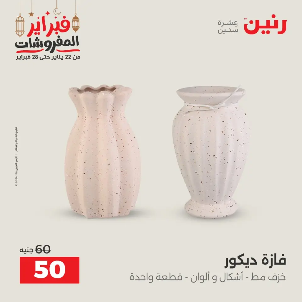 Raneen Egypt Offers from 24 to 25 February 2026 Decorative pieces offers - Page 42