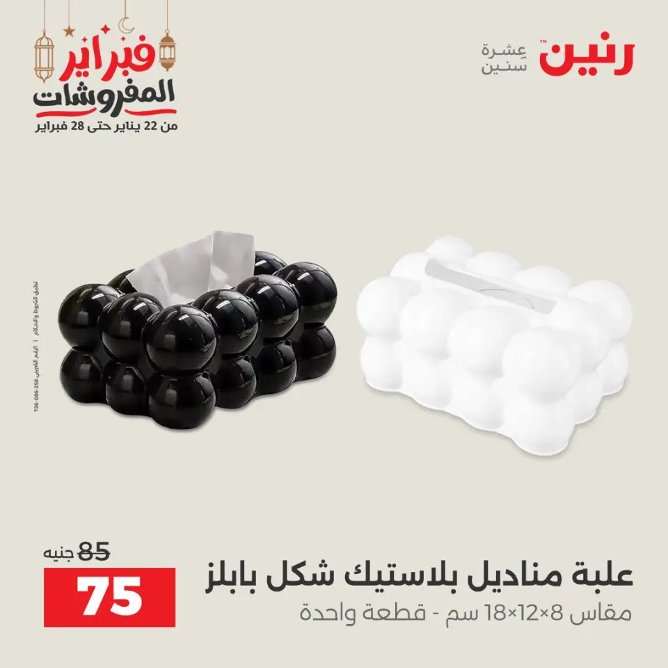 Raneen Egypt Offers from 24 to 25 February 2026 Decorative pieces offers - Page 35