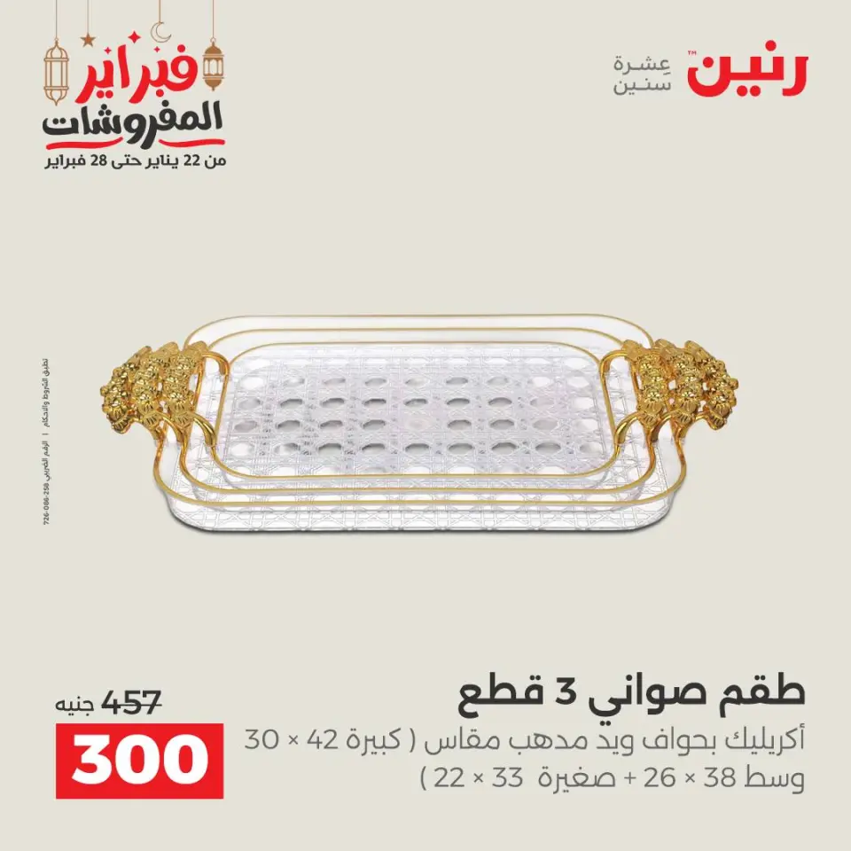 Raneen Egypt Offers from 24 to 25 February 2026 Decorative pieces offers - Page 26