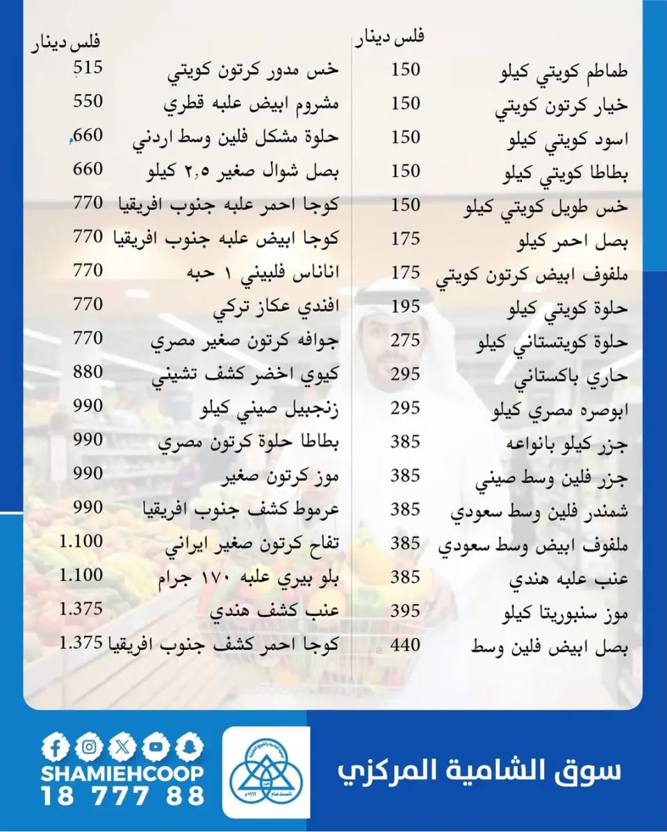 Shamieh coop Kuwait Offers Tuesday 24 February Vegetable and fruit offers - Page 2
