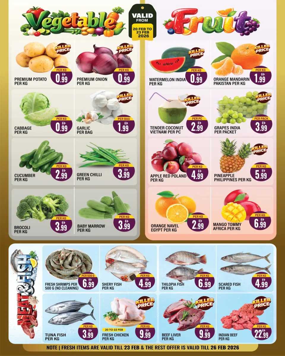 Offres supermarché Dream Land Émirats arabes unis de 20 à 26 février 2026 Offres Ramadan Kareem - supermarché Dream Land - Émirats arabes unis - 20 fevrier 2026 – 26 fevrier 2026 - Page 2