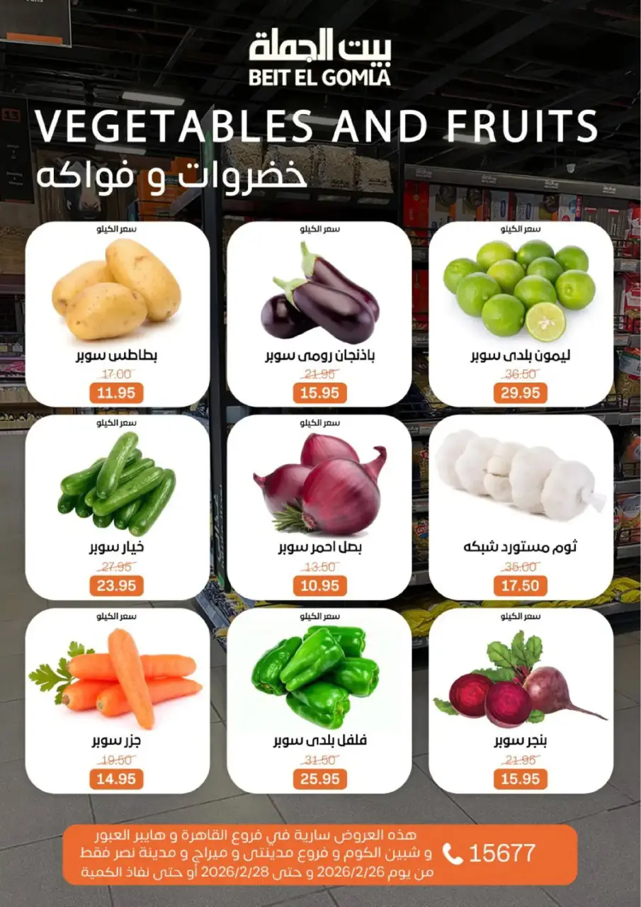Gomla House Egypt Offers from 26 to 28 February 2026 Weekend Deal - Page 8