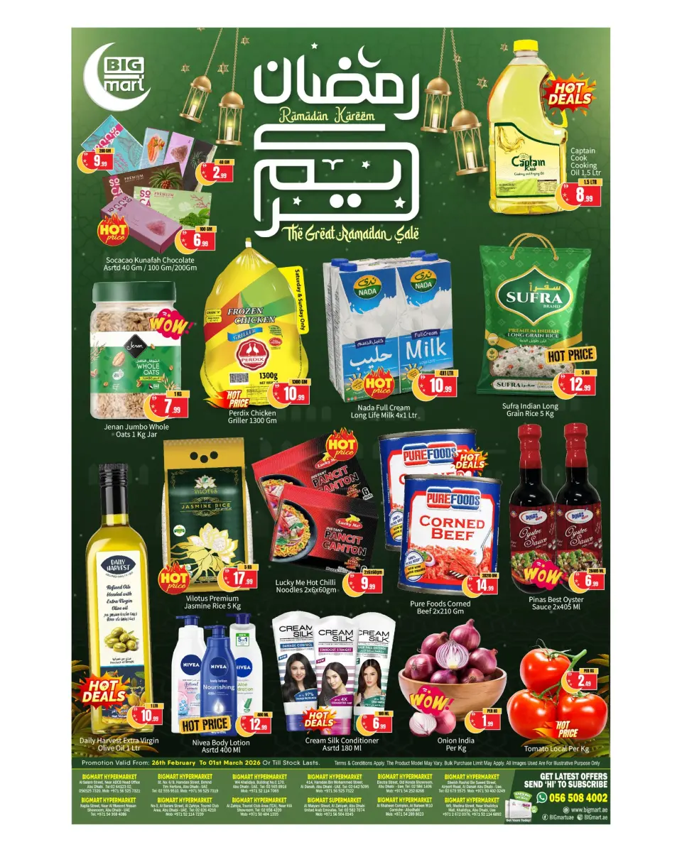 Ofertas de BIGmart  Abu Dhabi  de 26 febrero a 1 marzo Ofertas de Ramadán Kareem
