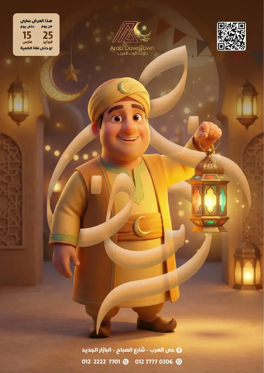 عروض داون تاون العرب مصر من 25 فبراير حتى 15 مارس 2026 عروض رمضان كريم - داون تاون العرب - مصر - 25 فبراير 2026 – 15 مارس 2026 - صفحة 1