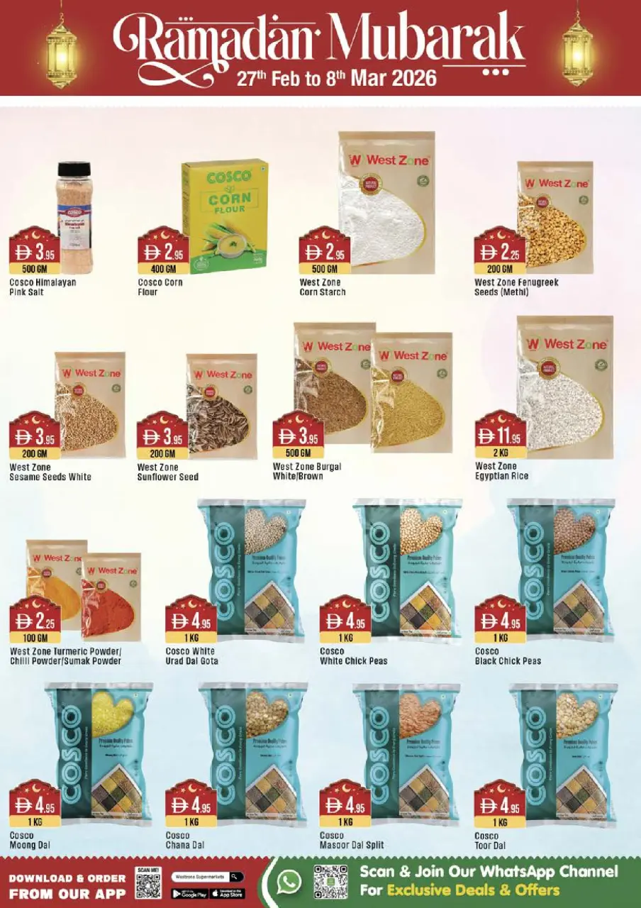 Ofertas de supermercado West Zone Emiratos Árabes Unidos de 27 febrero a 8 marzo 2026 Ofertas benditas para el Ramadán - supermercado West Zone - Emiratos Árabes Unidos - 27 febrero 2026 – 8 marzo 2026 - Página 12
